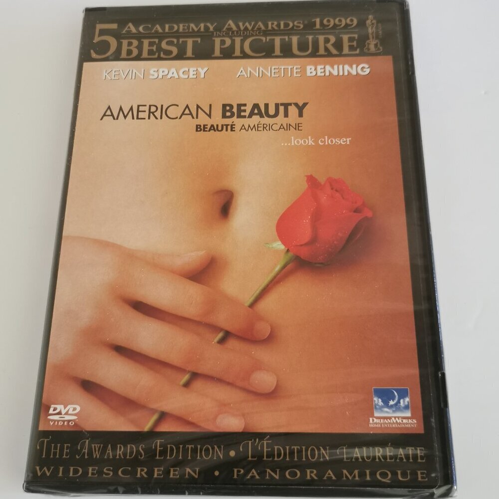 American Beauty DVD SEALED Best Picture Oscar Winning Kevin Spacey Dark Comedy